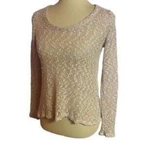 3 for 20 $ bundle Aeropostale feminine pink lace back sweater